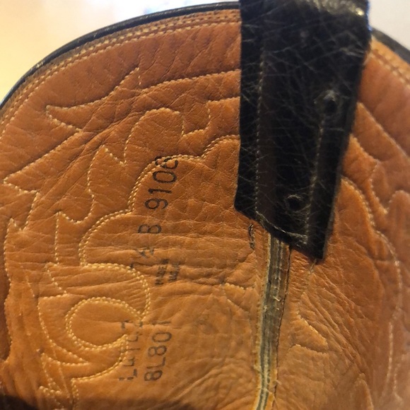 Lucchese hand-made Vintage Cowboy Boot - Picture 7 of 12